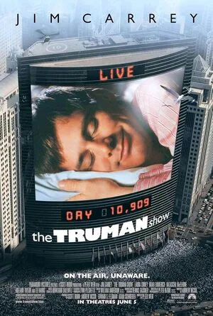 The Truman Show 1998 Hindi Dual Audio WEB-DL 720p - 480p - 1080p Movie Poster
