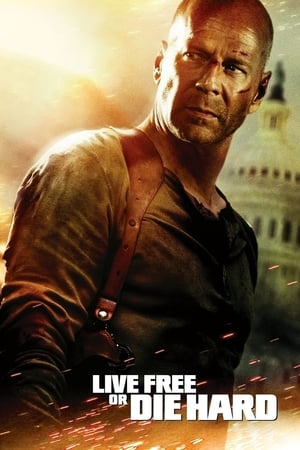 Live Free or Die Hard (2007) 100mb Hindi Dual Audio movie Hevc BRRip Download Movie Poster